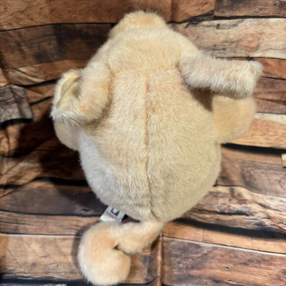 Manhattan Toy Co Vintage 1990s Tan Beige Plush Pig Piglet Stuffed Animal 1999 - Picture 5 of 8